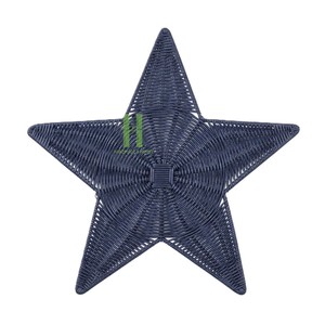 Eco-friendly Rattan Charger <b>Plate</b> Wall Decoration Round Flower Rattan Placemat Home Rattan Table <b>Mats</b> OEM In Vietnam Rattan 2026 - Product Image 3