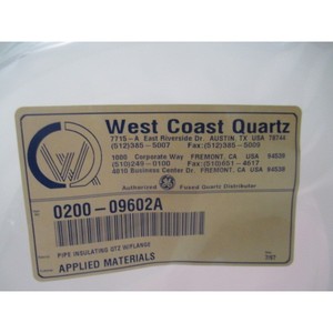 AMAT 0200-09602, Tube isolant en quartz W - Équipements et pièces semi-conducteurs de confiance à l'échelle mondiale chez - Product Image 6