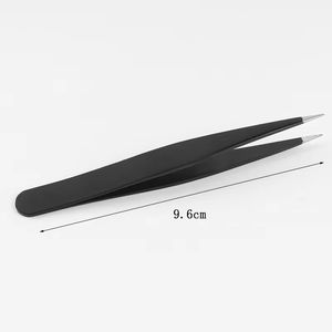 MAHFOOZ INSTRUMENTS Pinces à cils antistatiques de haute précision, durables, avec pointe lisse - Logo et emballage personnalisables - Product Image 2