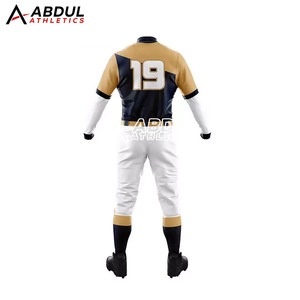 Uniforme de Béisbol de Alto Rendimiento, Diseño Flexible, Tela Transpirable, Ideal para Uso en Equipos Escolares, Universitarios y de Club - Product Image 2