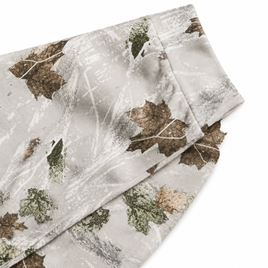Sudadera con Capucha de Camuflaje Desértico para Caza |   Sudadera con Capucha Personalizada para Exteriores |   Sudadera de Forro Polar con Estampado de Hojas Premium - Product Image 3