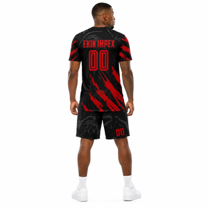 Uniforme de Fútbol Personalizado con Sublimación, Conjunto de Camiseta de Fútbol para Hombre, Ropa Deportiva de Secado Rápido, Alta Calidad - Product Image 4
