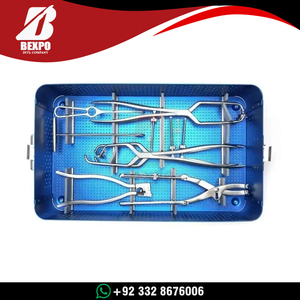 Kit de Instrumentos Quirúrgicos de Alta Calidad para Reconstrucción de Pelvis, Placa Ortopédica de Acero Inoxidable, Manual, Clase I CE - Product Image 3