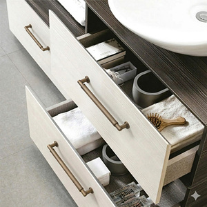 Tiradores de Gabinete de Aleación de Zinc Bronce Antiguo Duraderos Contemporáneos para Cocina, Dormitorio, Armario, Cajones, Cómodas y Mesitas de Noche - Product Image 5