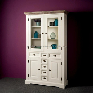 Aparador de madera Natural Premium 2025, 4 puertas, 7 cajones, los mejores muebles de buffet modernos para comedor, Hotel, tallado, sala de estar de madera - Product Image 5