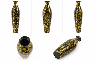 Premium Modern Fancy Premium Quality Metal Fancy Enamel Decorative Floor <b>Vase</b> <b>Wedding</b> Decorative <b>Vase</b> Large Colorful Floor <b>Vases</b> - Product Image 5