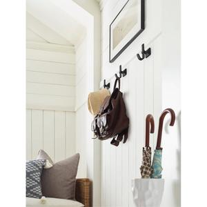 Elegante Gancho Doble de Metal con Acabado Cepillado, Solución de Colgado Resistente y Duradera - Product Image 6