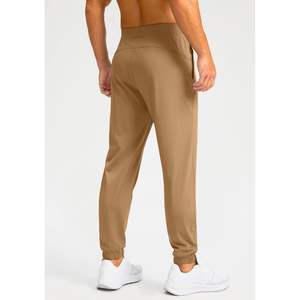 2025 pantalons d'entraînement athlétiques XL kaki foncé pour hommes joggeurs de golf légers avec poches à glissière 28 "piste - Product Image 1