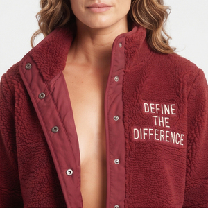 Veste polaire Sherpa zippée pour femme – Chaude et tendance pour l'hiver – Blouson polaire Sherpa haute performance pour femme - Product Image 4