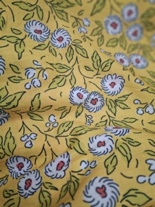 Tela de Lino y Algodón Orgánico Suave, Tejida, Estampada, 140GSM, Peso Medio, para Vestidos y Prendas de Vestir, Superventas - Product Image 2