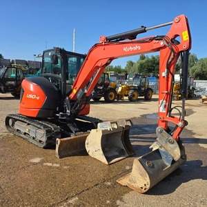 Mini-excavatrice sur chenilles avec moteur Kubota, pelle hydraulique, petite machine de construction pour travaux agricoles, routiers, d'aménagement paysager et de construction - Product Image 6