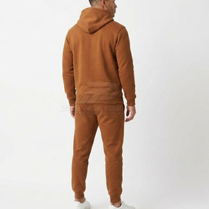 Breathable Winter for <b>Tracksuit</b> for Men with Full Pullover Hoodie and Matching Pants for Daily Casual Street Wear - Product Image 2