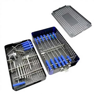 Juego de Instrumentos Quirúrgicos para Cirugía de Columna Vertebral UBE, Manual, Reutilizable, Unilateral, Biportal, Endoscópico, Ortopédico, de Acero Inoxidable - Product Image 1