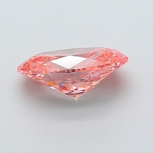 Diamant rose ovale fantaisie vif cultivé en laboratoire CVD, clarté VS1, excellente taille, diamant rose éthique non monté pour bijoux, 2,00 carats - Product Image 3
