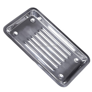 Bandeja de esterilización para instrumentos dentales, organizador de herramientas acanalado de acero inoxidable para clínicas dentales, proveedor mayorista - Product Image 2