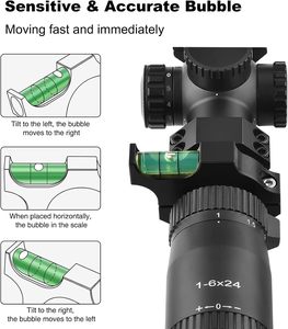 Kit de niveau à bulle EZshoot 30 mm, outil de nivellement de précision et d'alignement anti-inclinaison - Product Image 5