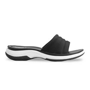 Pantoufles de sport formelles noires PU0351 - Product Image 4