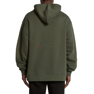 Sudadera con Capucha para Hombre, de Alta Calidad, 100% Algodón, 500g, Felpa Francesa, Hombros Caídos, con Logotipo Personalizado, Fabricante - Product Image 4