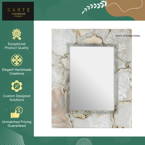 High Quality Bulk Supply Customizable Home Decor Natural Stone Handmade Rose Quartz Agate <b>Photo</b> <b>Frame</b> for Picture Display - Product Image 5