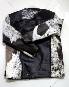 Chaqueta de Cuero Vacuno Puro ROYAL INTERNATIONAL con Cierre de Cremallera, Ecológica, Resistente al Viento, para Hombre y Mujer - Product Image 4