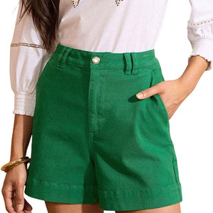 Shorts de Mezclilla de Estilo Único al por Mayor 2026, Diseño Ligero, Personaliza tu Propio Logotipo, Shorts de Mezclilla de Moda para Mujer - Product Image 1