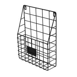<b>Wall</b> <b>Mounted</b> Metal Wire Storage Basket Organizer with Handle for <b>Kitchen</b> Pantry Bathroom <b>Cabinet</b> Closet Home Organization - Product Image 4