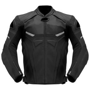 Chaqueta de Cuero Premium para Motociclistas, Color Rojo y Negro, Estilo Deportivo, con Protección CE - Product Image 3