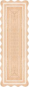 Alfombras y Tapetes de Yute Trenzado de Alta Calidad, Alfombra Rectangular de Yute Natural Tejida a Mano con Borde Festoneado a Precio Económico - Product Image 5