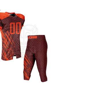 Vêtements de sport, uniforme de football américain sur mesure, couleur personnalisée, polyester respirant, séchage rapide, fabrication sur mesure, haute qualité - Product Image 2