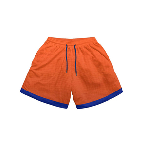Shorts MMA orange pour homme, coupe classique, respirant, en polyester, taille adulte, vêtements d'arts martiaux mixtes - Product Image 1