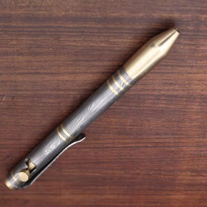 Bolígrafo de Acero de Damasco Hecho a Mano con Diseño de Patrón Natural para Escritura de Lujo y Regalo Empresarial - Product Image 5