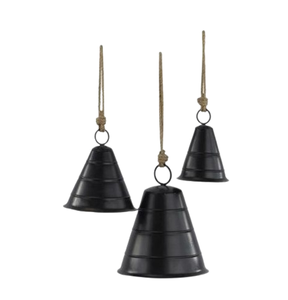 Campana Metálica Artesanal para Colgar y Decorar, Diseño Clásico para el Hogar, Exteriores, Celebraciones Navideñas - Product Image 4