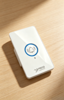 Tombol Pelepas Pintu Darurat Standar AS, Sakelar Alarm yang Dapat Direset dengan Indikator LED, Bahan ABS, 12V, Pemasangan di Dinding