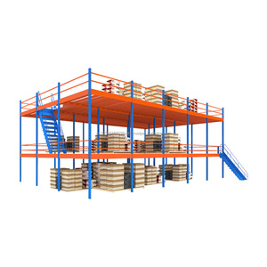 Industrial Heavy-Duty Shuttle Rack <b>Metal</b> <b>Storage</b> Racking System For Warehouse Steel Pallets For Stacking <b>Units</b> - Product Image 4