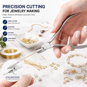 Coupe-ongles professionnel en acier inoxydable 12,5 mm à lame biseautée et pointe incurvée pour usage adulte - Product Image 5