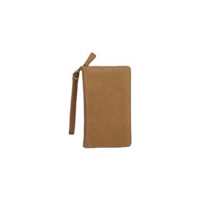 Funda para pasaporte móvil de cuero genuino, carteras familiares, tarjeteros RFID para mujer, accesorios portátiles, etiqueta en relieve personalizada privada - Product Image 1