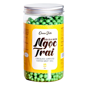 Chocolate Compuesto de Excelente Calidad, Directo del Fabricante, HALAL, OEM/ODM, Bolas Crujientes de Chocolate con Té Verde para Repostería, Decoración con Cacao - Product Image 1