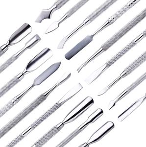 Fine Touch Durable Stainless Steel Cuticle Pusher <b>Tool</b> For Dead Skin Removal <b>Nail</b> Cleaning And Manicure Preparation - Product Image 6