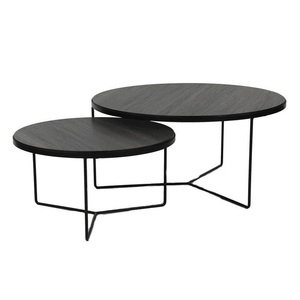 Hot Trending Elegant Golden Round Metal Accent Coffee <b>Table</b> <b>Space</b>-<b>Saving</b> Decorative <b>Table</b> for Living Room - Product Image 5