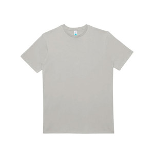 T-shirt pour homme, coupe ajustée, manches courtes, col rond, tissé en polyester/coton, uni, décontracté, classique, 180g, écologique, séchage rapide - Product Image 1