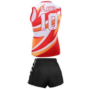 New Custom Sublimation Design AFL Team Uniform <b>Set</b> Breathable <b>Cheap</b> Price Unisex 100% Polyester AFL Uniforms <b>Set</b> - Product Image 2