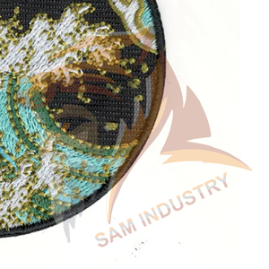 Patchs brodés de qualité supérieure fabriqués en usine pour vêtements, patchs brodés avec logo personnalisé à prix raisonnables - Product Image 6