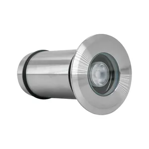 Dia 62Mm 8W Cao Sáng Dmx512 Vòng 304 Thép Không Gỉ Chống Thấm Nước Hồ Bơi 12V inground Nhẹ Lũ Lụt IP68 LED Dưới Nước Ánh Sáng