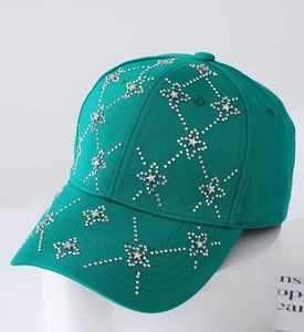 Star <b>Baseball</b> <b>Cap</b> Sublimation Transfer Print Rhinestone Embroidery Breathable Cotton Sporty Outdoor Fashion Hat Unisex Summer - Product Image 1