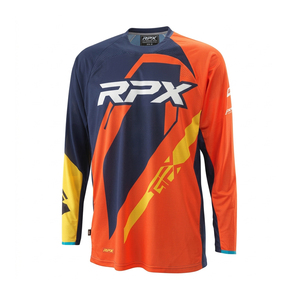 เสื้อเจอร์ซีย์มอเตอร์ครอสพิมพ์ลายแบบซับลิเมชั่น RPX ผ้าโพลีเอสเตอร์ สำหรับขี่มอเตอร์ไซค์วิบาก แข่งรถ แขนยาว - Product Image 1