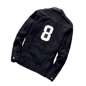 Premium <b>Mens</b> <b>Denim</b> <b>Jacket</b> Classic Button Front Outerwear for Casual Wear Daily Comfort and Timeless Fashion Knitwear bulk OEM - Product Image 5