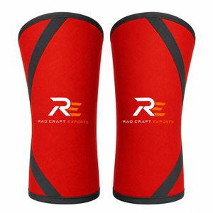 Genouillères de haute qualité offrant une compression sécurisée, une mobilité flexible et un soutien fiable pour les entraînements de musculation, unisexe - Product Image 1