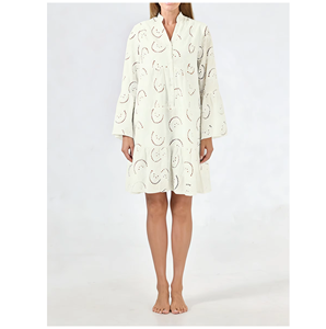 Best French Style Embroidered Trumpet 2025 Women's <b>Casual</b> <b>Summer</b> <b>Dresses</b> High Quality - Product Image 1