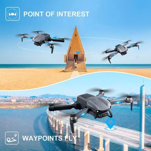 Mini Dron RC F12 Gris con GPS, WIFI 5G, Cámara HD 6K de Doble Gran Angular, Seguimiento Inteligente, Quadcopter Profesional para Adultos y Principiantes - Product Image 5