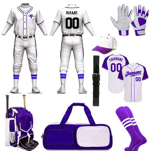 Ensembles d'uniformes de baseball à séchage rapide, ensembles d'uniformes de baseball coupe athlétique, ensembles d'uniformes de baseball de qualité professionnelle - Product Image 1